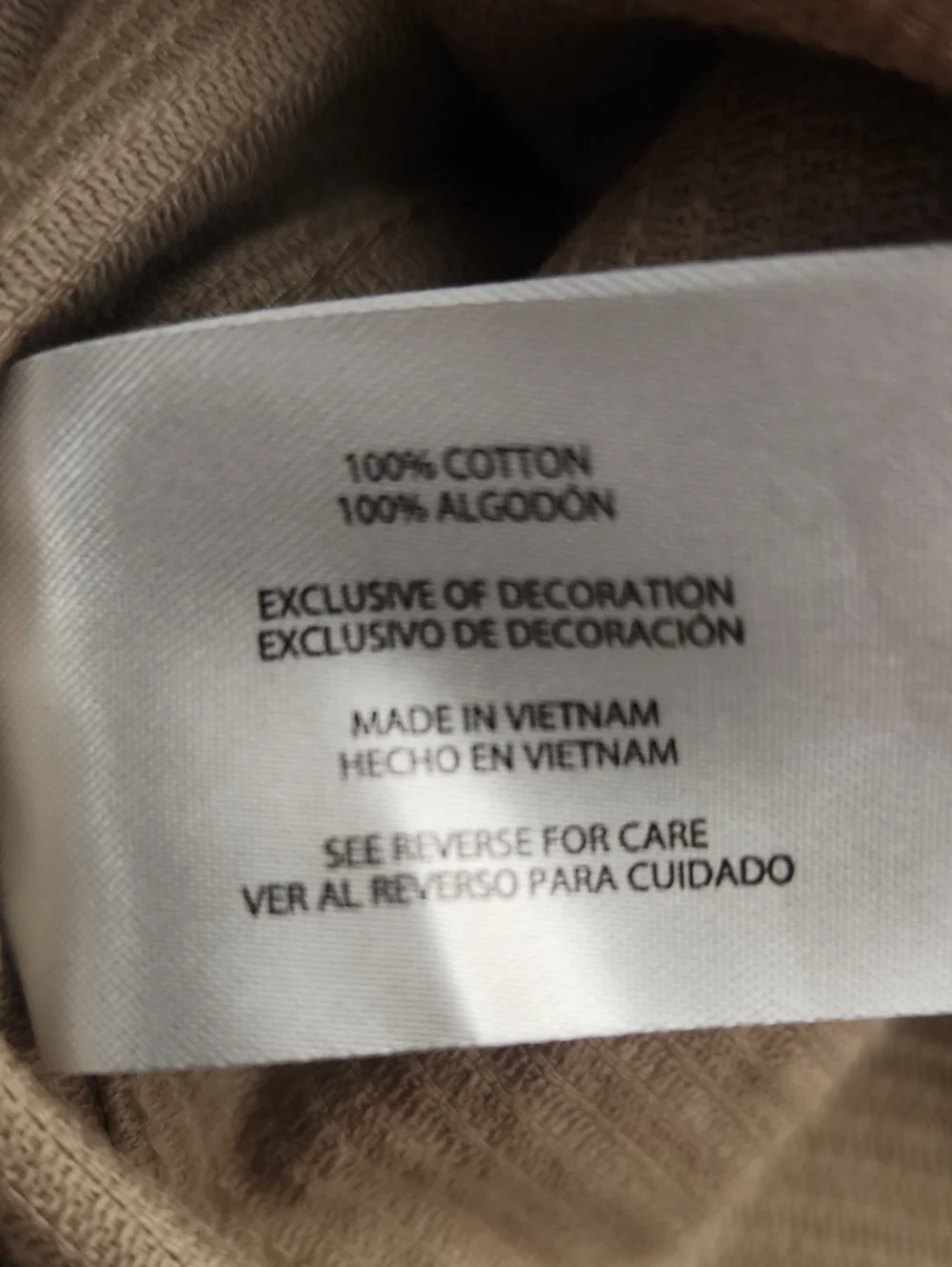 GAP Men's Corduroy 100% Cotton Overshirt Jacket - Tan